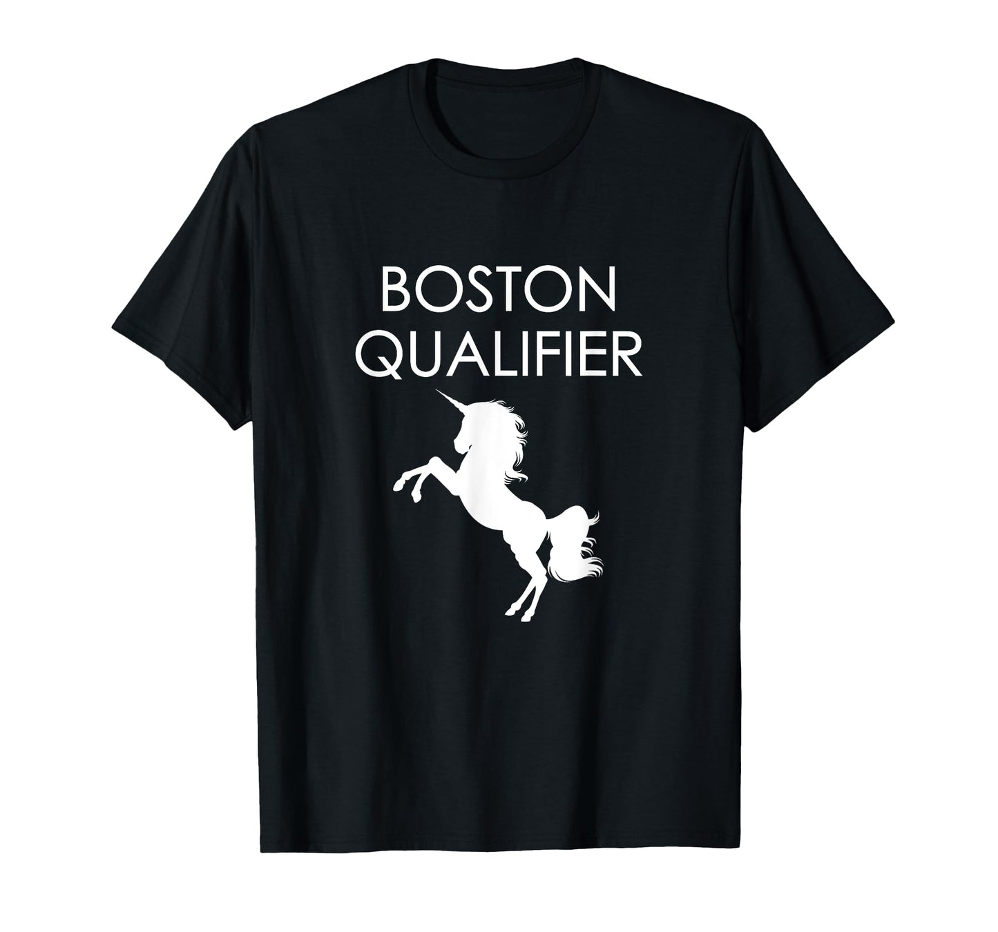 Boston Qualifier Unicorn Character T-Shirt T-Shirt