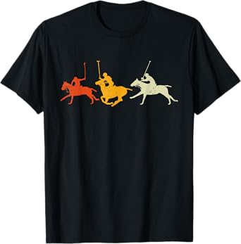 Polo Players Horseback Riding Horse Equestrian Sports T-Shirt