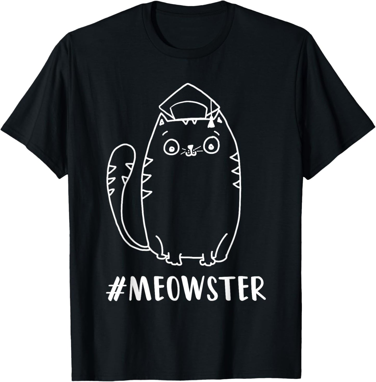 #Meowster | Funny Graduation Shirts Graduate Masters Degree T-Shirt