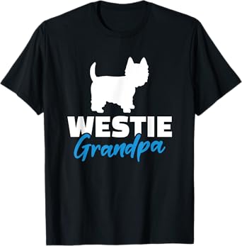 Mens Westie Grandpa T-Shirt