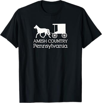 Amish Country Pennsylvania - Horse And Carriage 2 T-Shirt T-Shirt