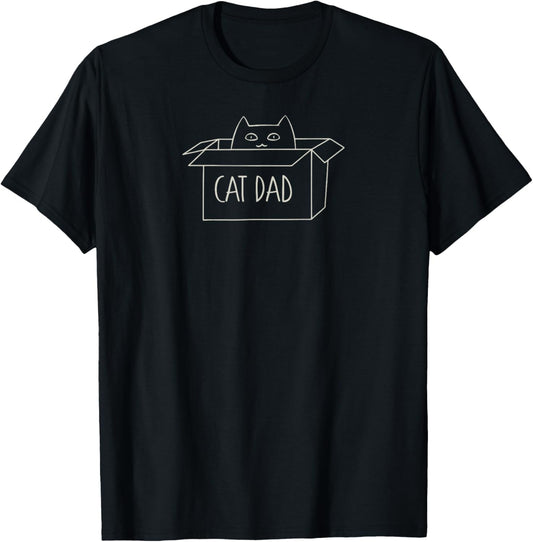 Feline, Connection Hub Day Fun, Cat Dad, For Men T-Shirt