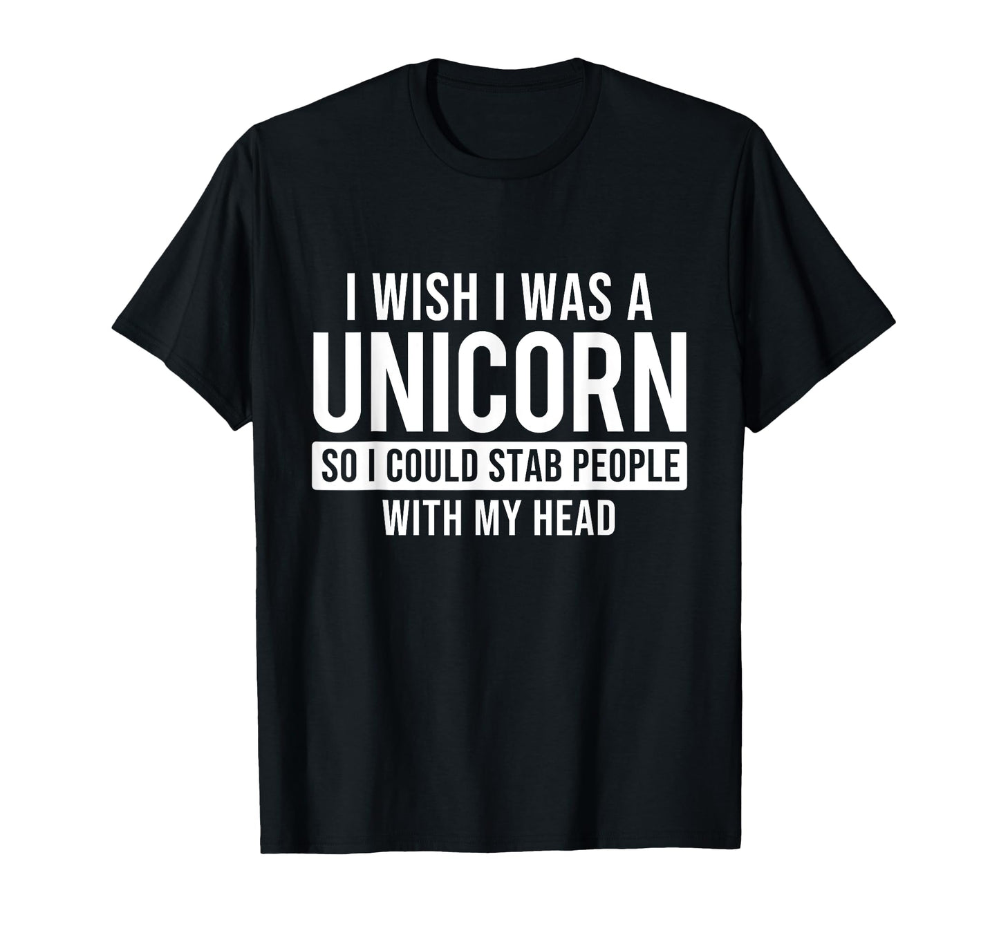 I Wish I Was A Unicorn - Mystical Creature Rainbow Unicorn T-Shirt