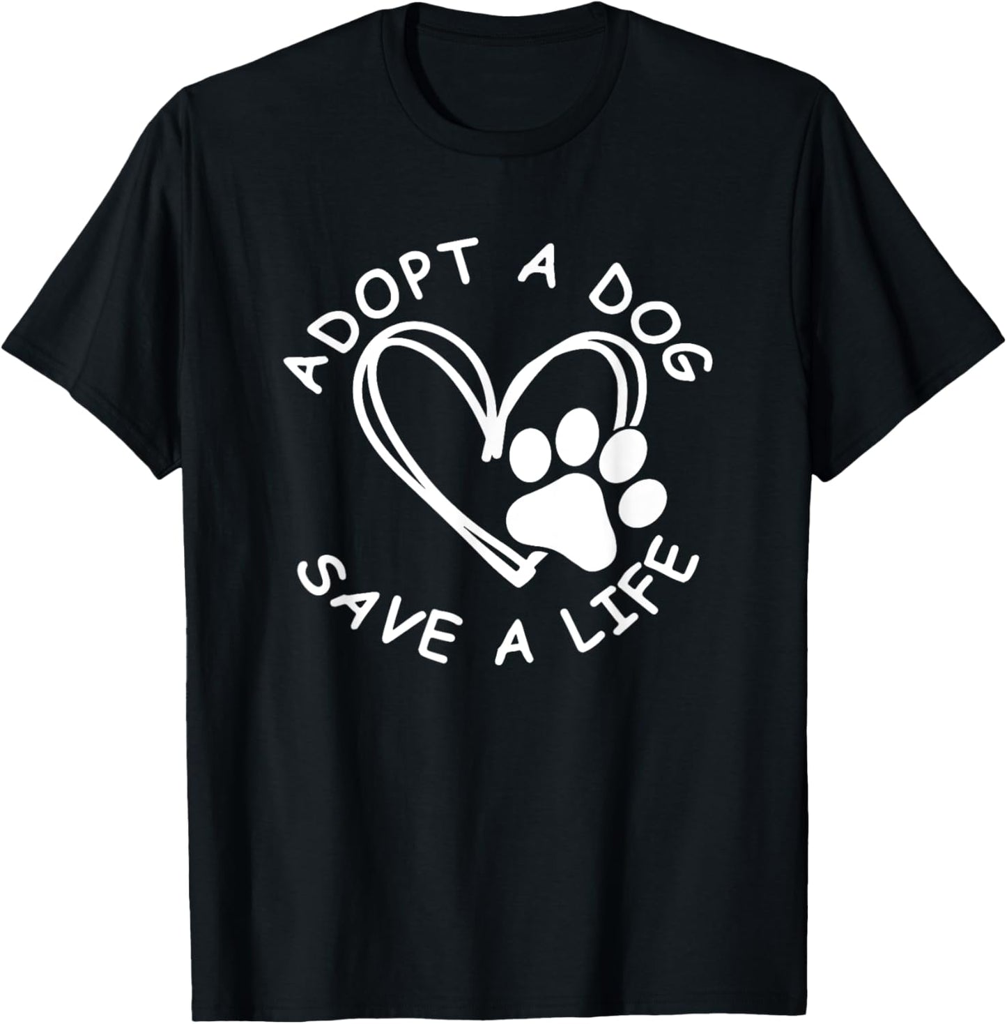 Rescue Dog Shirt Dog Lover T-Shirt