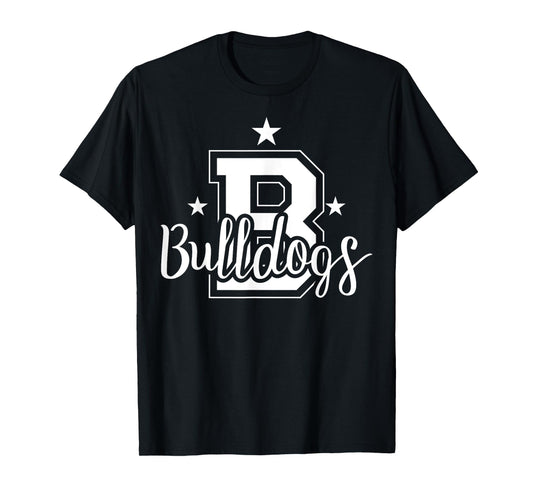 Schools Sports Mascot Bulldogs Team Fanatic Gift T-Shirt