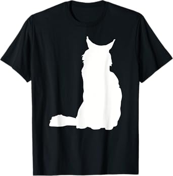 Maine coon cat Men Women Girls Kids T-Shirt