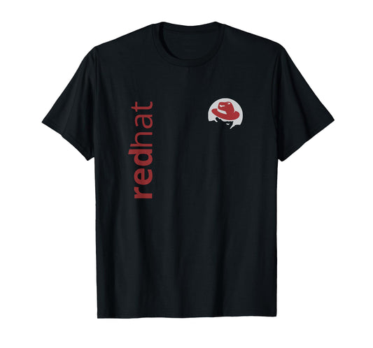 Linux Red Hat Fan Tee Tux Penguin Open Source OS lover T-Shirt