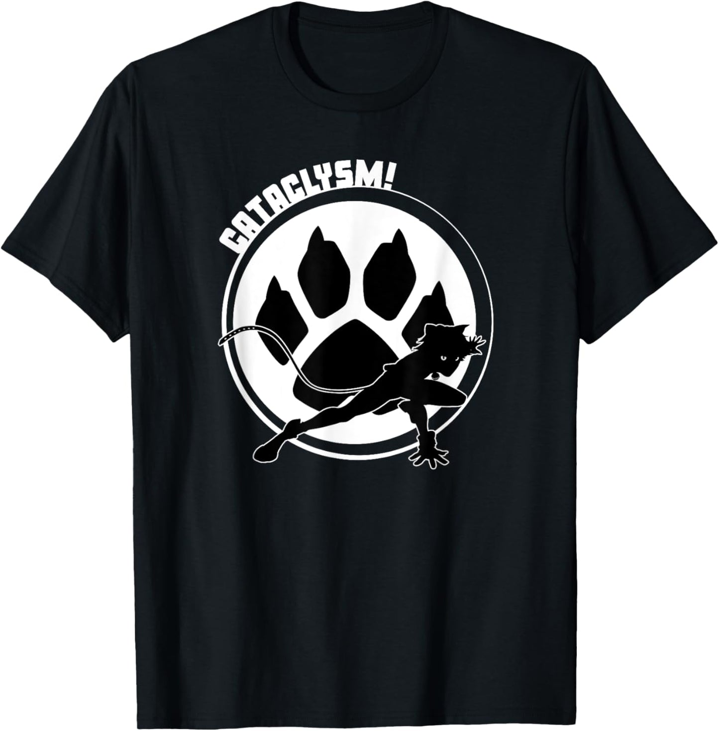Miraculous Ladybug Silhouette Cat Noir Cataclysm T-Shirt