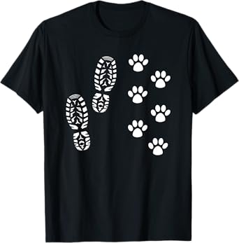 Hiking And Dogs Hiker Dog Lover Mountain Climbing Hiker Men Women T-Shirt