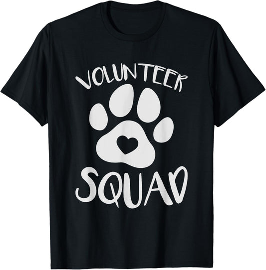 Animal Shelter Volunteer Squad T-Shirt