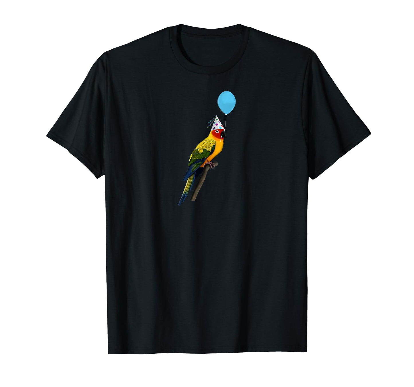 Sun Conure Bird Party Birdwatcher Animal Biologist T-Shirt
