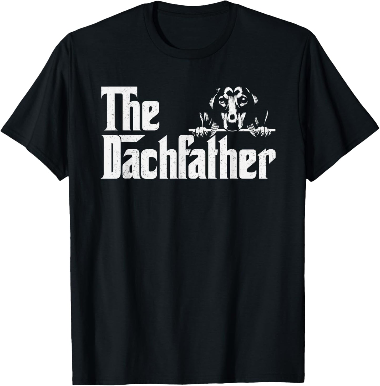 The Dachshund Fathers Day Dogfather gifts Wiener Dog Lover T-Shirt