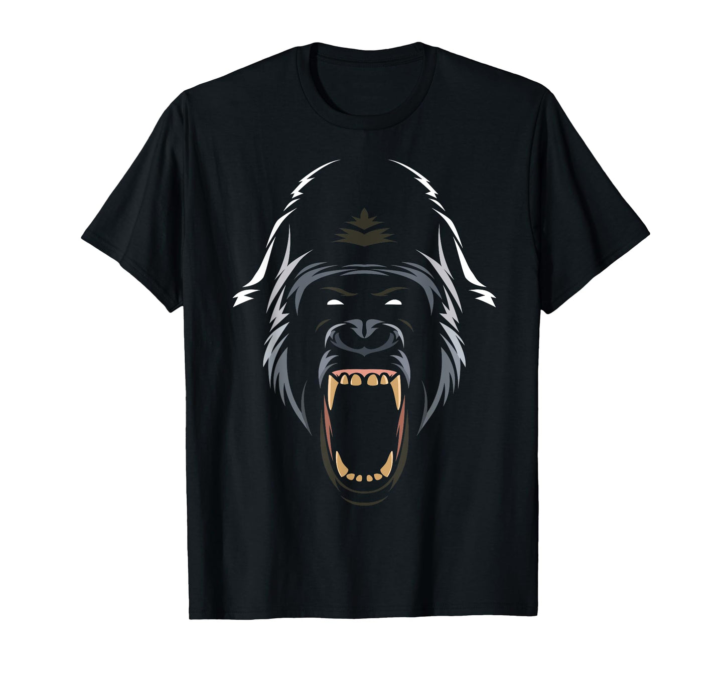 Tribal Gorilla Attack in the Jungle T-Shirt