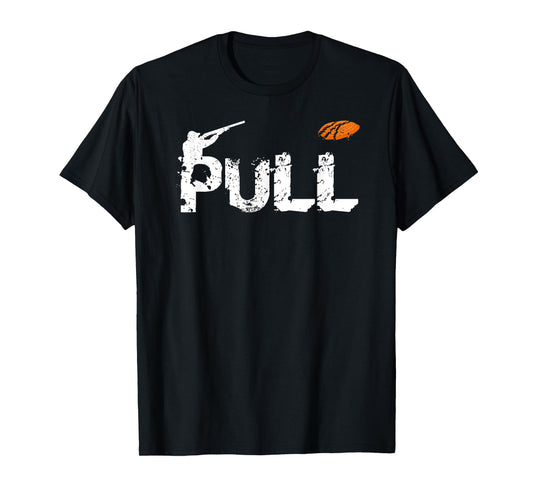 Clay Skeet pigeon shooting Pull clay Bird hunter sports T-Shirt