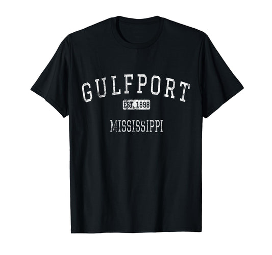 Gulfport Mississippi MS Vintage T-Shirt