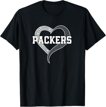 Packers Colquitt County Diamond Heart HS T-Shirt