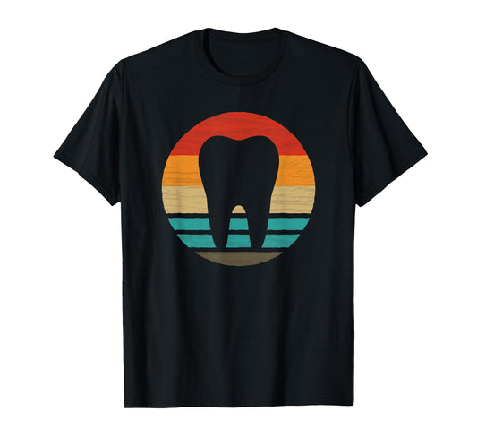 Tooth Retro Style Vintage T-Shirt