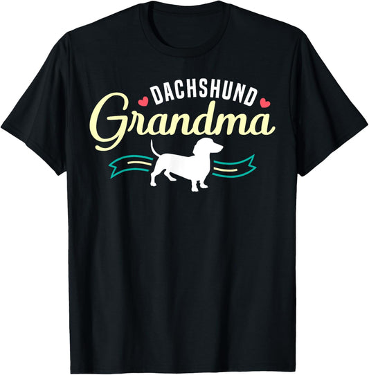 Dachshund Dog Dachshund Grandma T-Shirt