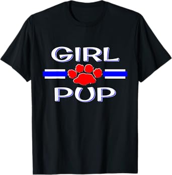 Girl Pup Play Gear, Human PetPlay Gift, BDSM Puppy Fetish T-Shirt