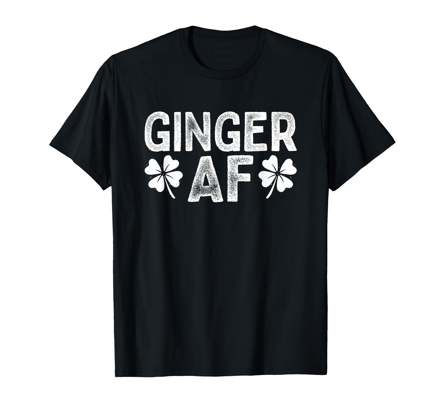 Funny Redhead Irish Ginger AF St Patricks Day Drinking Women T-Shirt