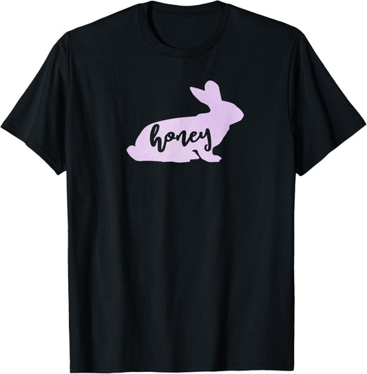 Honey Bunny T-Shirt Rabbit Easter Gift Tee Shirt T-Shirt