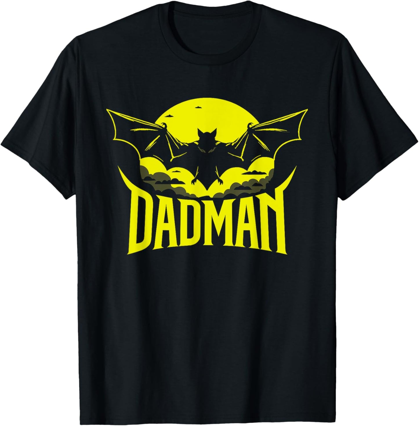 Dadman Moon Funny Dad Birthday Fathers Day T-Shirt