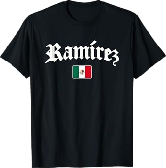 Ramirez Mexican Flag of Mexico T-Shirt
