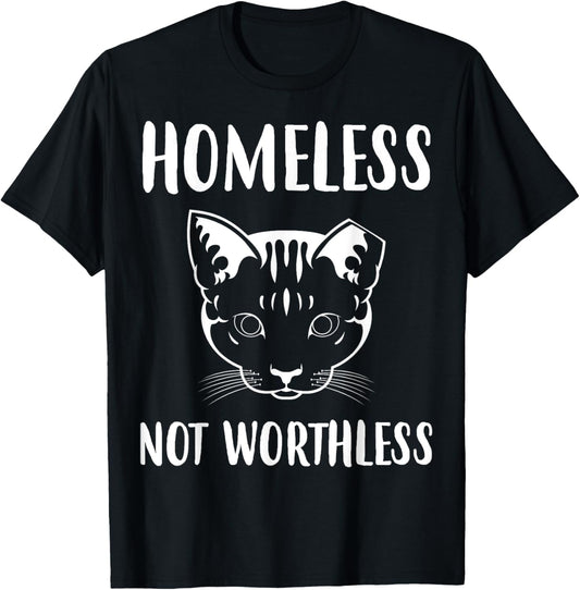 Homeless TNR Trap Neuter Release Feral Cat T-Shirt
