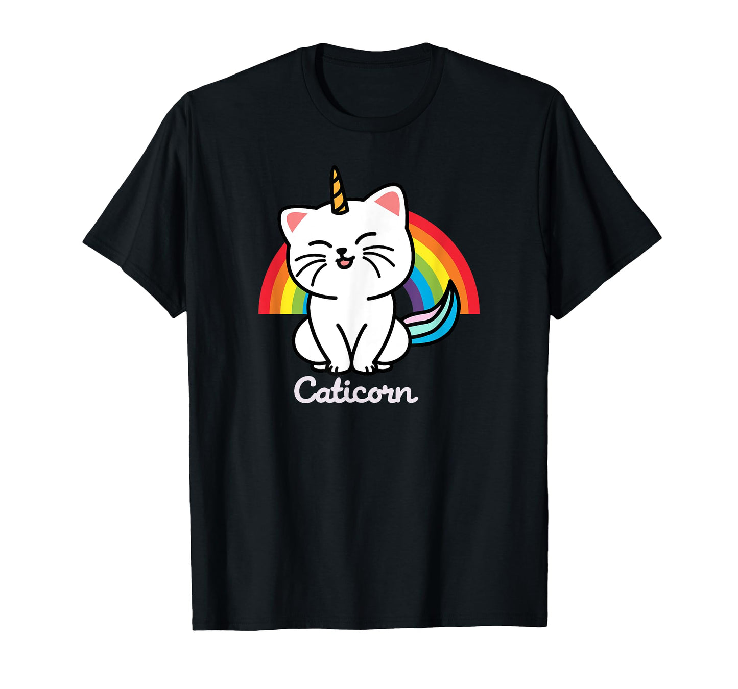 Caticorn | Cat | Unicorn | Rainbow T-Shirt