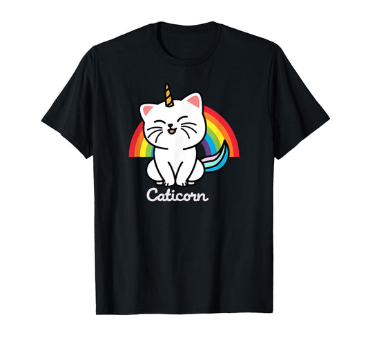Caticorn | Cat | Unicorn | Rainbow T-Shirt