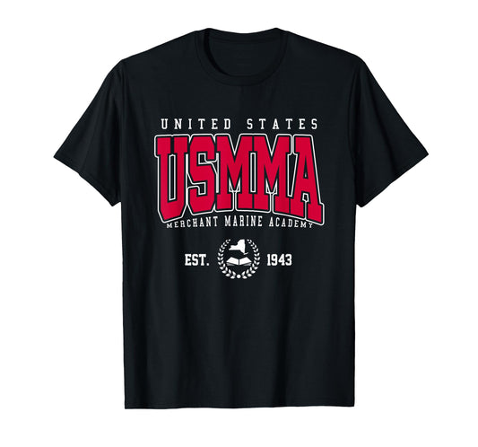 usmma Institute of Technology Arch Retro for Men Women T-Shirt