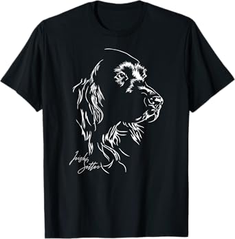 Irish Setter T-Shirt dog hund tee Shirt gift breed Men Women T-Shirt