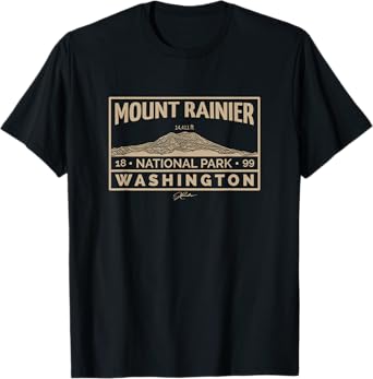 JCombs: Mount Rainier National Park T-Shirt