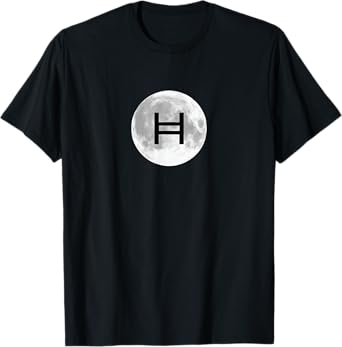 Hedera Hbar Moon Crypto T-Shirt