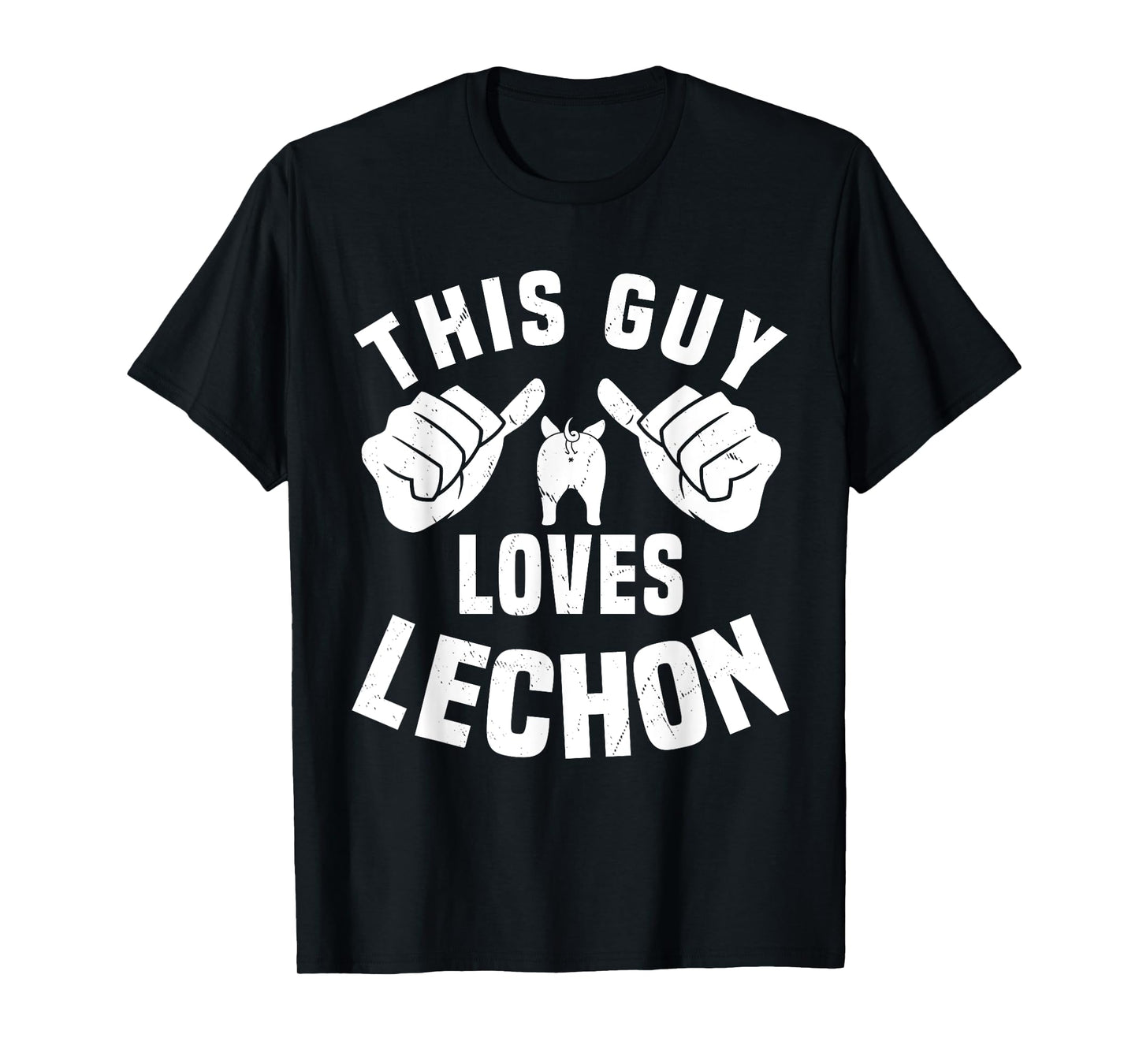 This Guy Loves Lechon Funny Filipino Food Roasted Pork Lover T-Shirt
