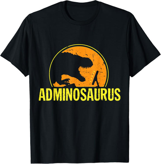Adminosaurus - funny administrator IT computer scientist T-Shirt