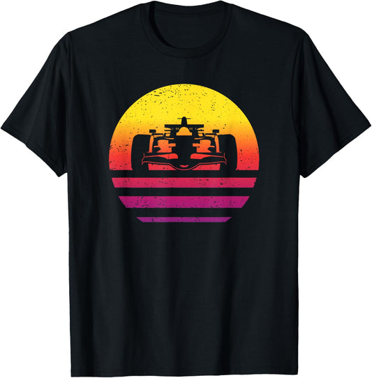 Racing Car Retro Style Vintage T-Shirt