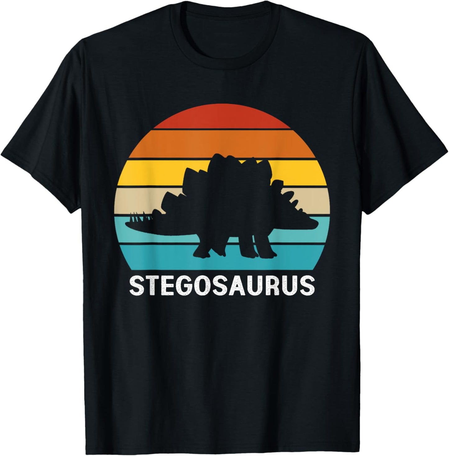 Retro Dinosaur Women Stegosaurus T-Shirt