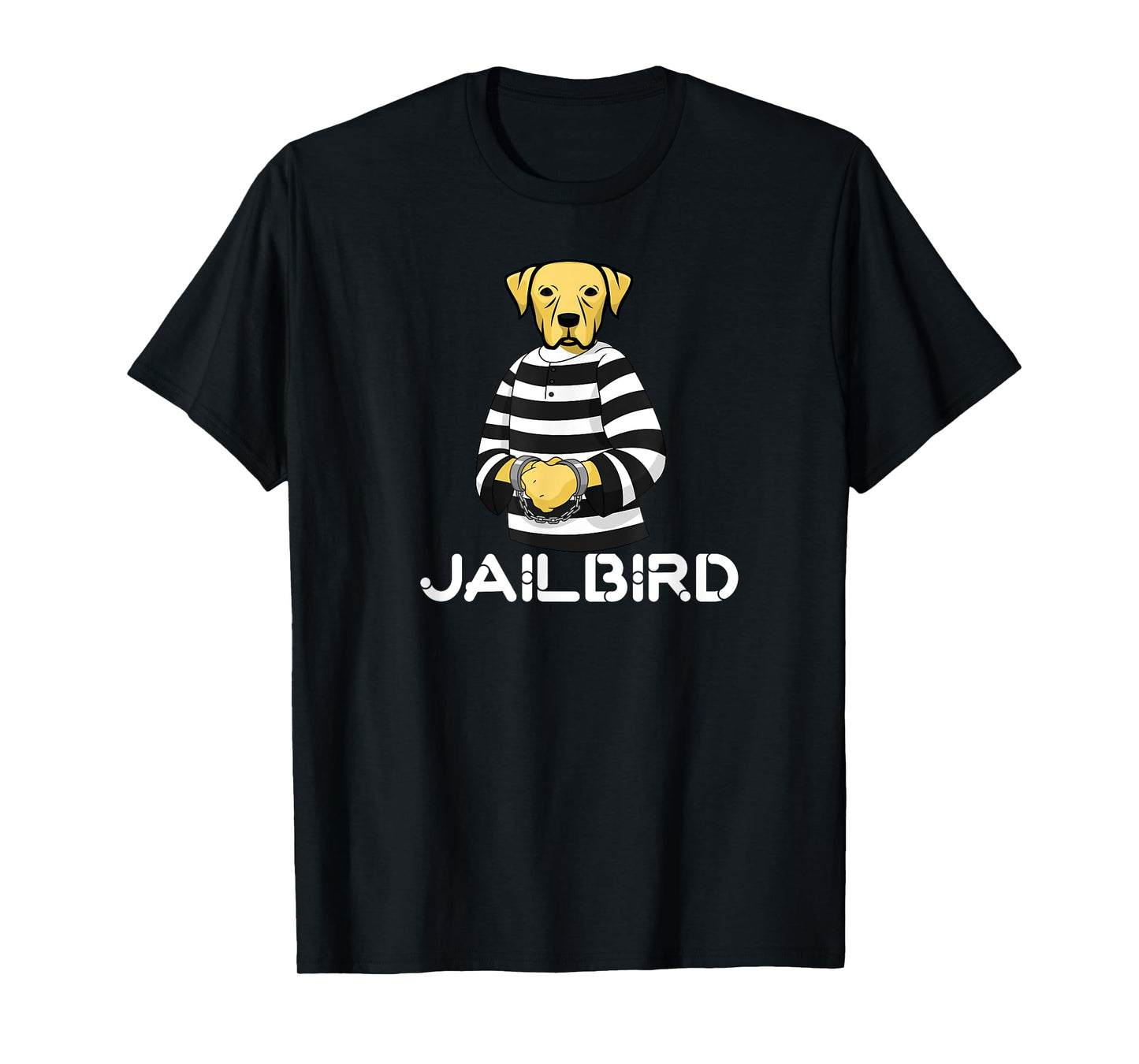 Funny Pet Puppy T-Shirt Dog Lovers Bad Jailbird Puppy TShirt T-Shirt