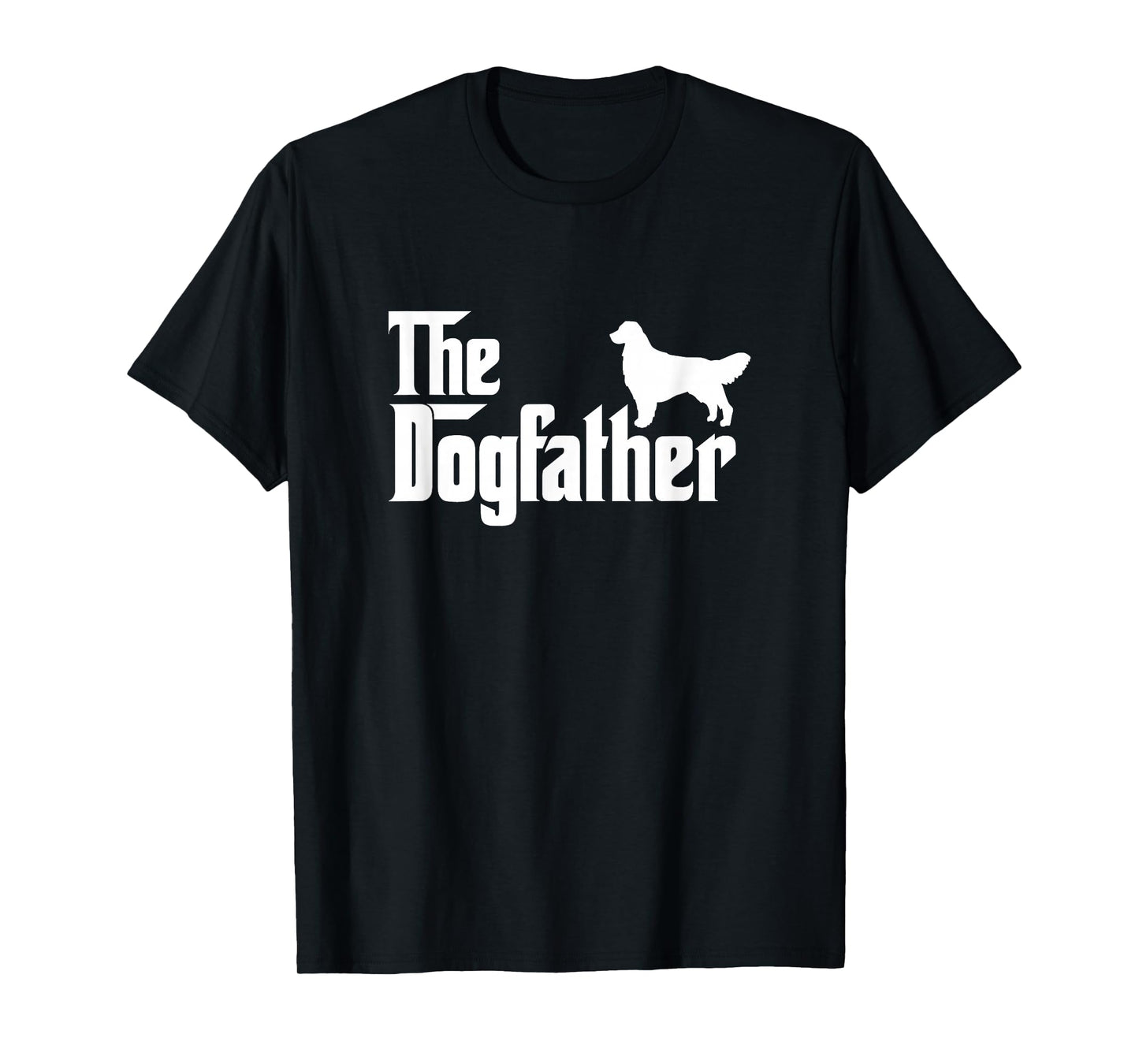 Labrador Golden Retriever - The DogFather Father's Day T-Shirt