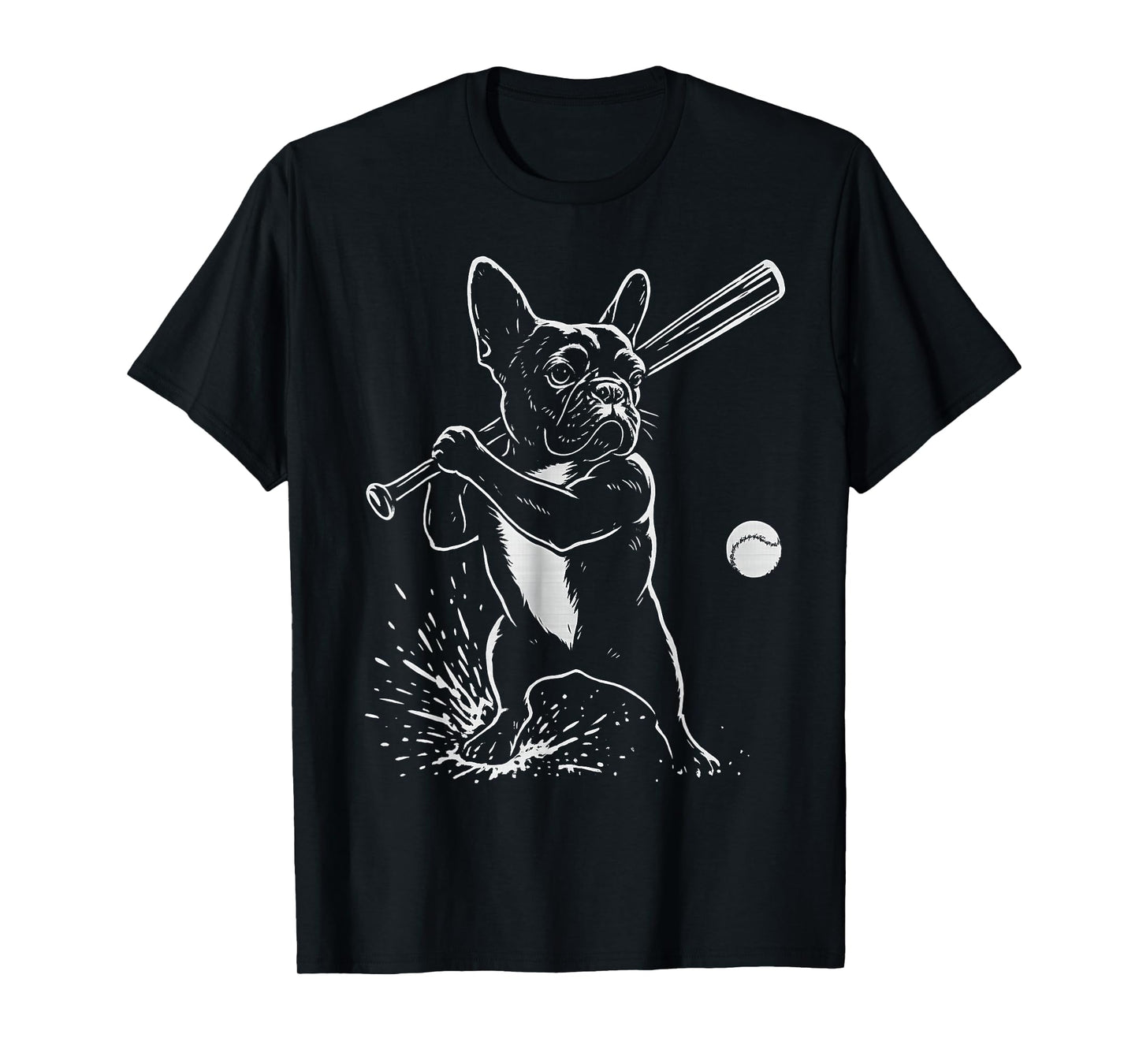 French Bulldog Baseball Sports Dog Lover T-Shirt