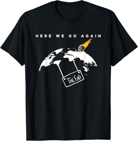 funny world of 2026 dinosaurs returned apocalypse T-Shirt
