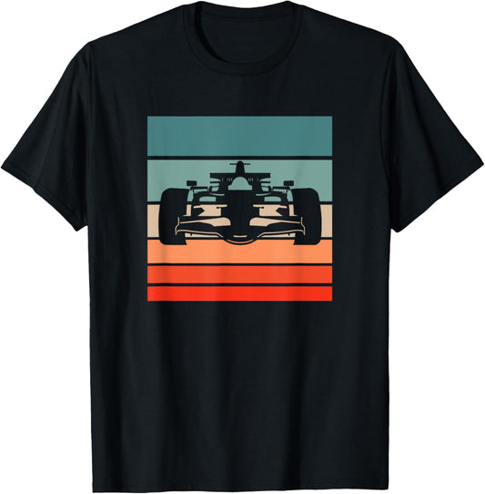 Racing Car Retro Style Vintage T-Shirt