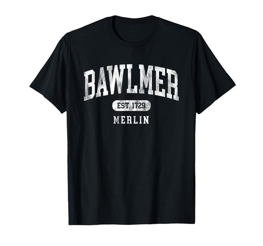Bawlmer Merlin Charm City Funny Baltimore slang souvenir T-Shirt