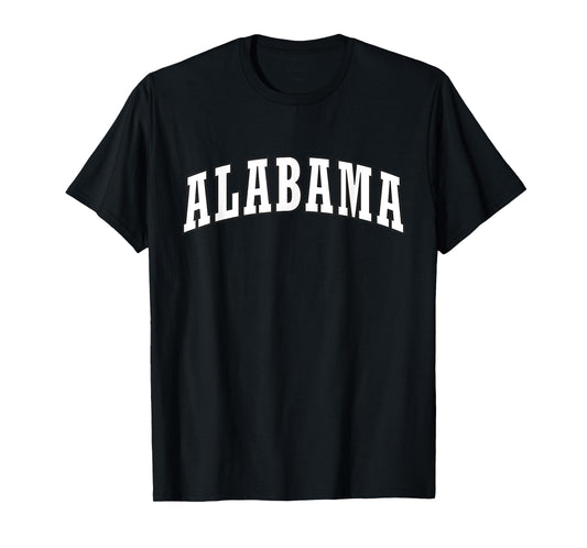 Alabama State Athletic Sports T-Shirt
