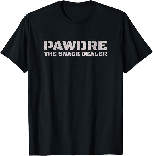 The Snack Dealer, Cat & Dog Dad Fathers Day Christmas T-Shirt