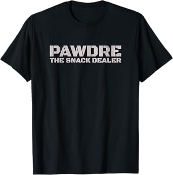 The Snack Dealer, Cat & Dog Dad Fathers Day Christmas T-Shirt for Men