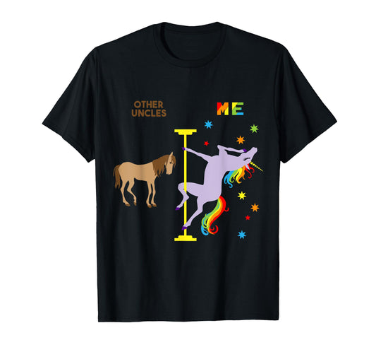 My Uncle Your Uncle Shirt Unicorn Rainbow Gifts for Uncles T-Shirt