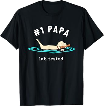 Lab Papa Yellow Labrador Retriever - Lab Dog Lover Men T-Shirt