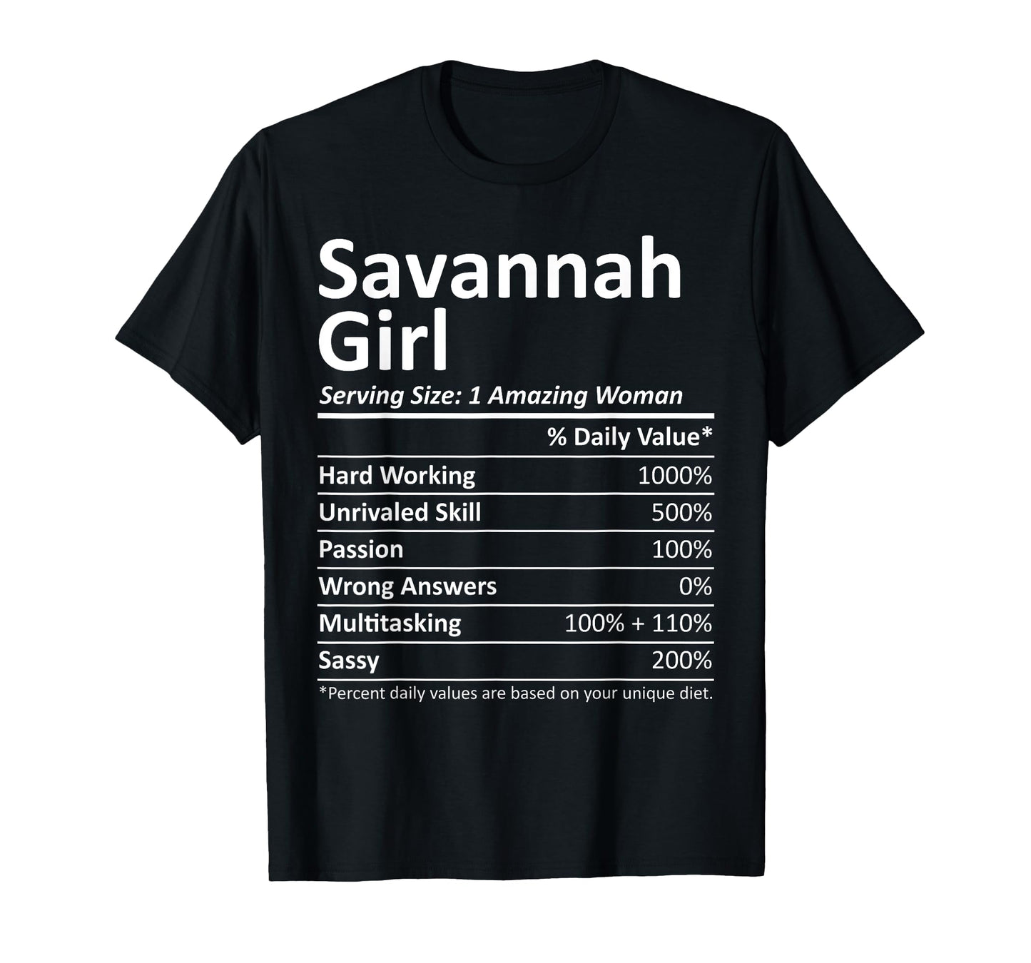SAVANNAH GIRL GA GEORGIA Funny City Home Roots USA Gift T-Shirt